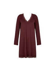 Antigel by Lise Charmel - Simply Perfect Long Capped Sleeved Night Dress Cappuccino