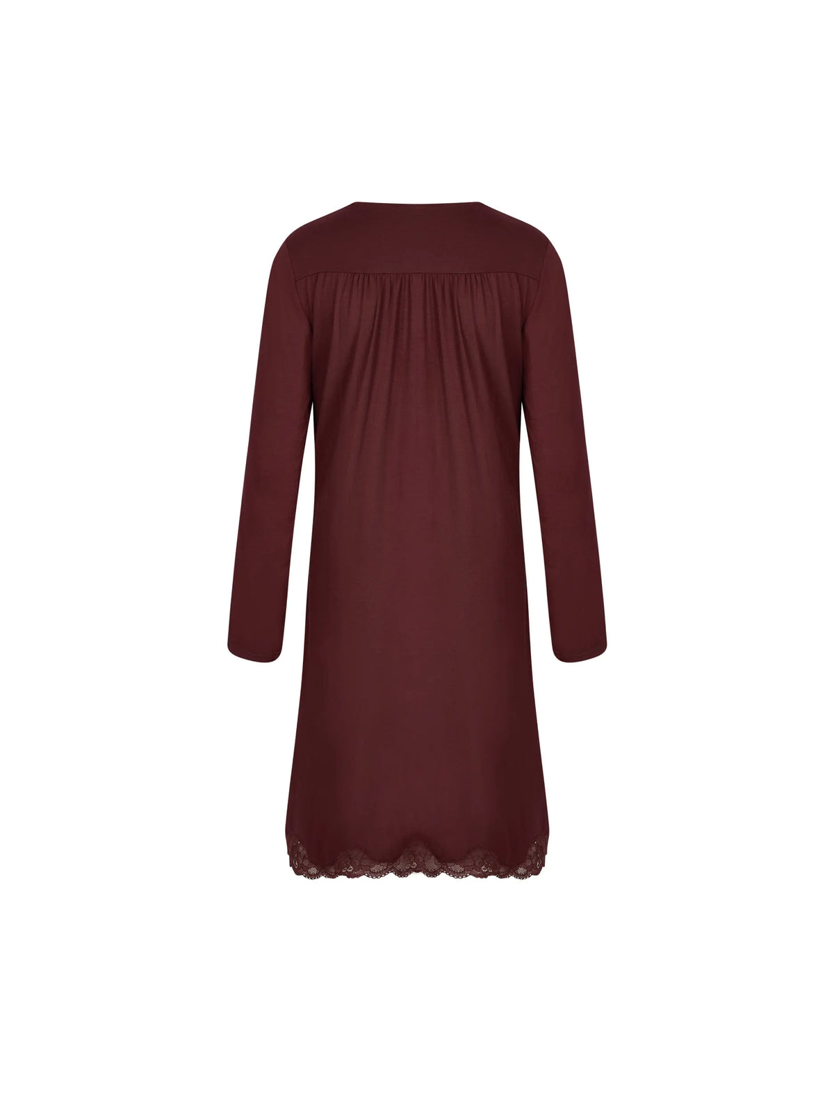Antigel by Lise Charmel - Simply Perfect Long Capped Sleeved Night Dress Cappuccino