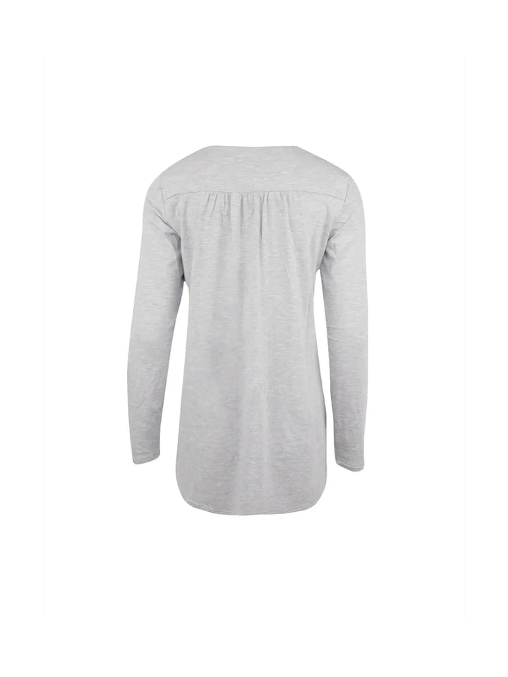 Antigel by Lise Charmel - Simply Perfect Long-Sleeved Top Chiné Gris