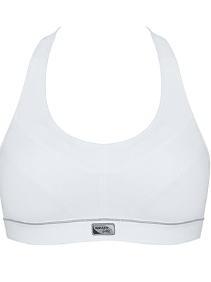 Royce - Impact Free Adjustable Fit Sports Bra White