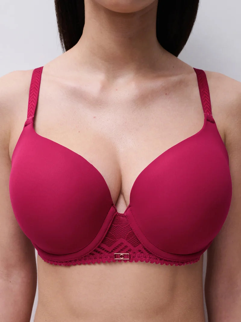 Chantelle - Origins Covering T-Shirt Bra Wild Strawberry