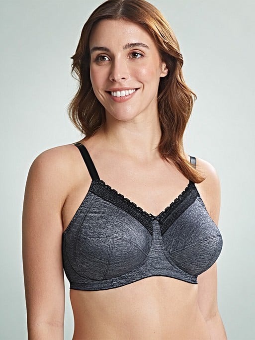 Royce - Luna Full Cup Bra Grey