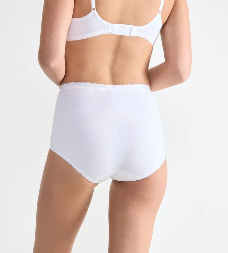 Sloggi - Basic Plus High Waist Maxi Brief White