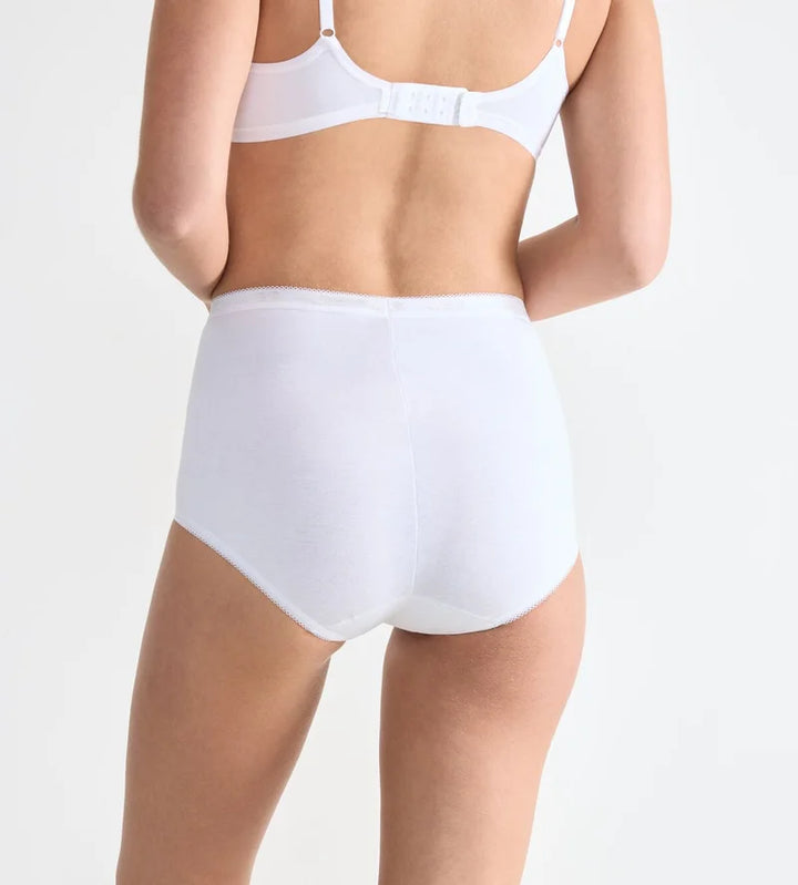 Sloggi - Basic Plus High Waist Maxi Brief White