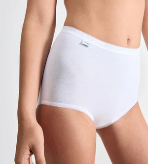 Sloggi - Basic Plus High Waist Maxi Brief White