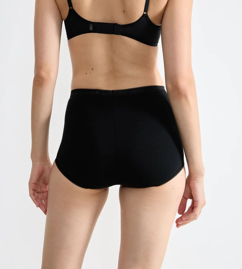 Sloggi - Basic Plus High Waist Maxi Brief Black