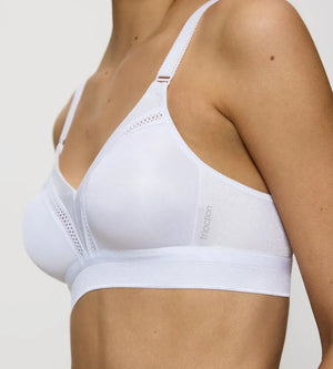 Triumph - Triaction Workout Sports Bra White