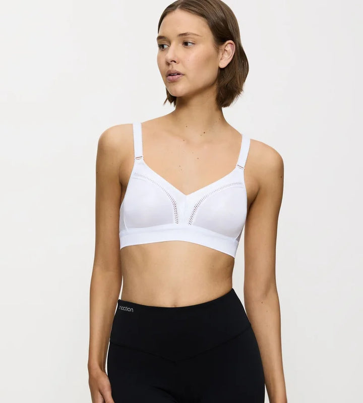 Triumph - Triaction Workout Sports Bra White