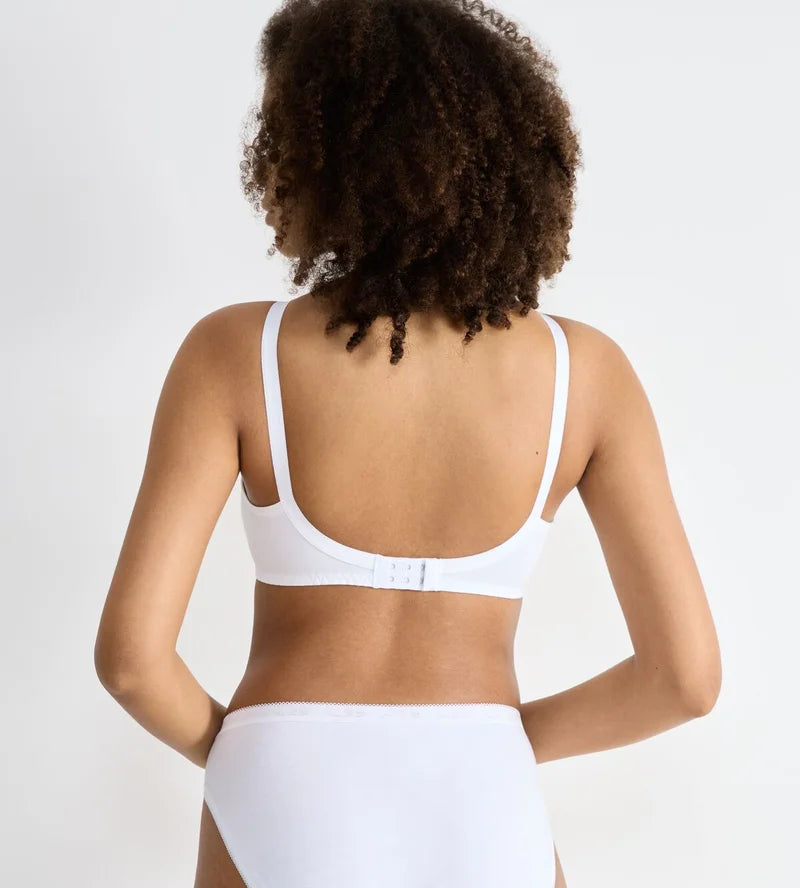 Sloggi - Basic Plus Wireless Non-Padded Bra White