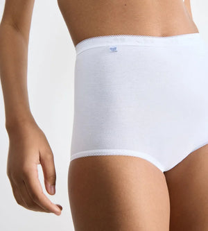Sloggi - Basic Plus High Waist Brief 3 Pack White