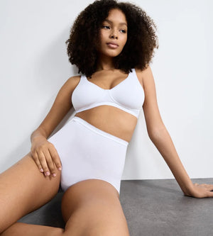 Sloggi - Basic Plus High Waist Brief 3 Pack White