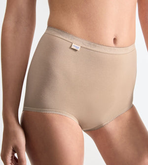 Sloggi - Basic Plus High Waist Brief 3 Pack Skin