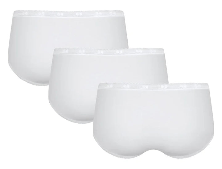 Sloggi - Basic Plus Brief 3 Pack White