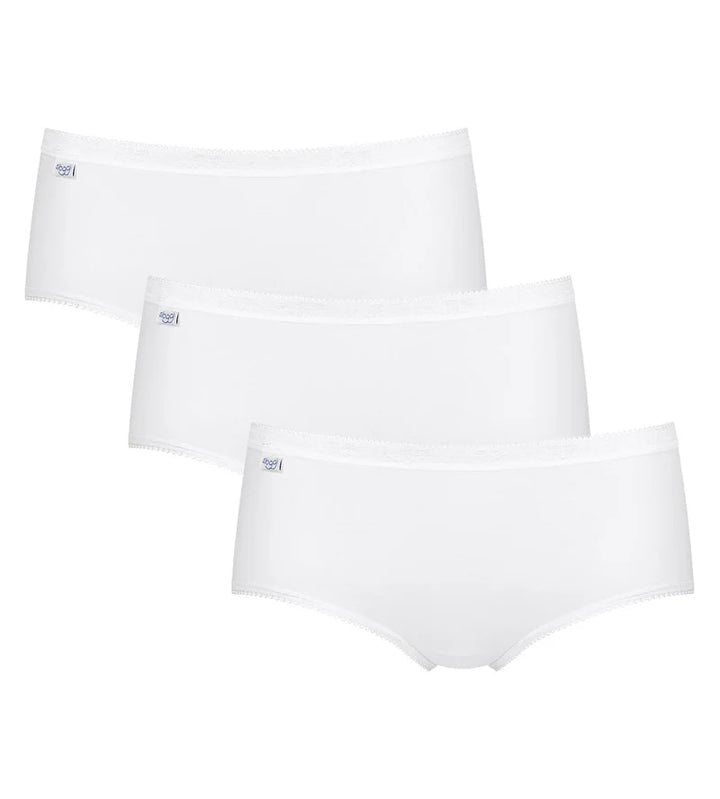 Sloggi - Basic Plus Brief 3 Pack White