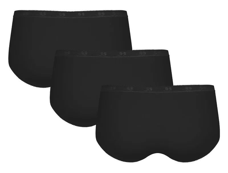 Sloggi - Basic Plus Brief Multipack Black