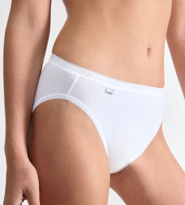 Sloggi - Basic Plus Tai Brief 3 Pack White