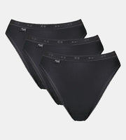 Sloggi - Basic Plus Tai Brief 3 Pack Black