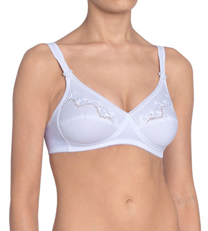 Triumph - Elasti Plus Cotton Cross Bra White
