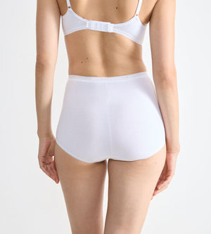 Sloggi - Basic Plus High Waist Brief 2 Pack White