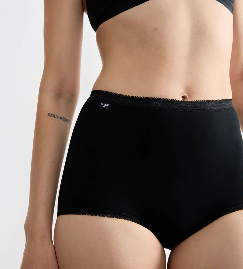 Sloggi - Basic Plus High Waist Brief Black