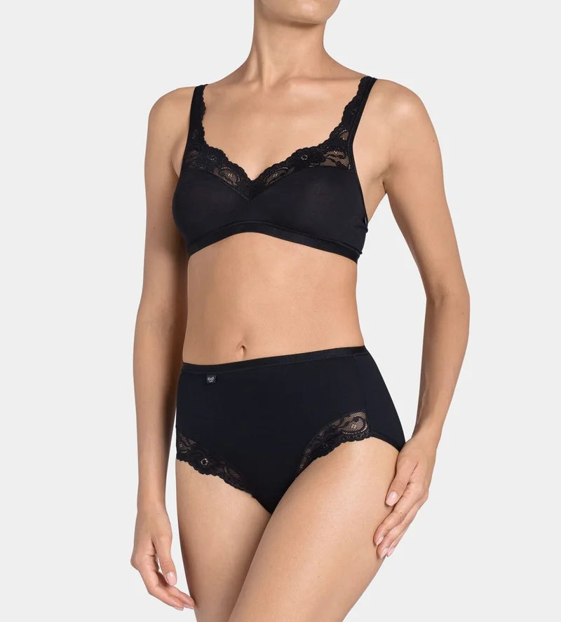 Sloggi - Romance High Waist Brief Black