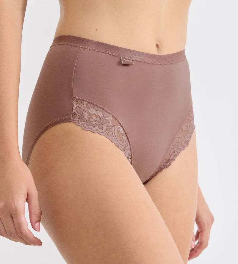 Sloggi - Romance High Waist Brief Cacao