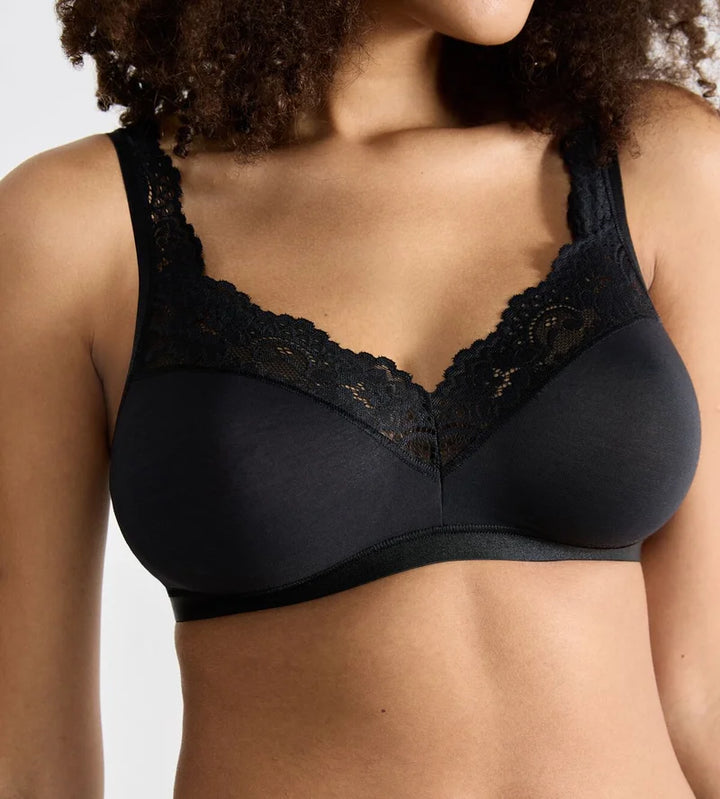 Sloggi - Romance Wireless Bra Black