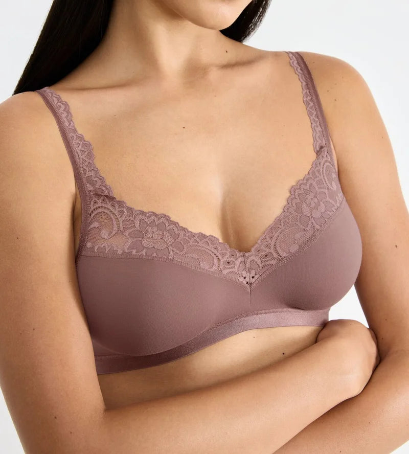 Sloggi - Romance Wireless Bra Cacao
