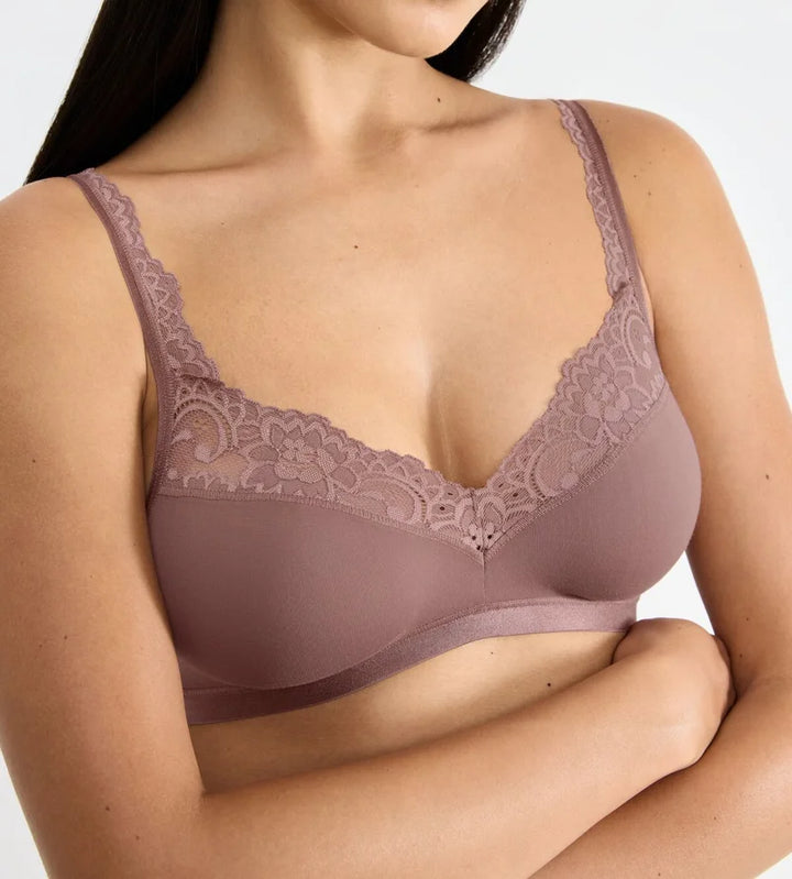 Sloggi - Romance Wireless Bra Cacao