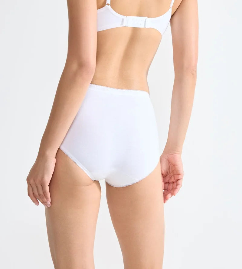 Sloggi - Basic Plus Midi Brief 4x Multipack White