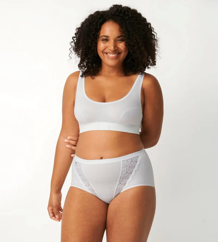 Sloggi - Chic High Waist Brief White