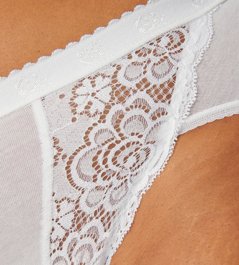 Sloggi - Chic Brief 4x Multipack White