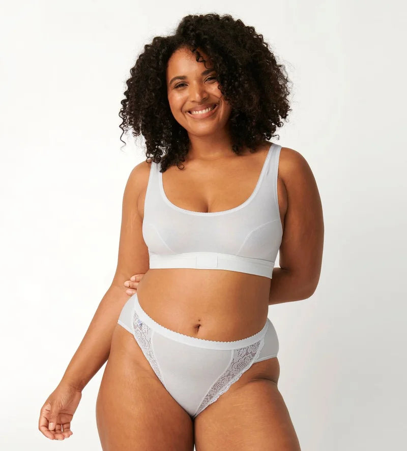 Sloggi - Chic Brief 4x Multipack White