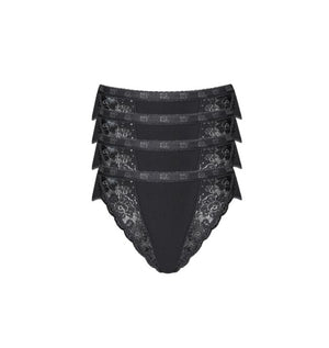 Sloggi - Chic Brief 4 Pack Black