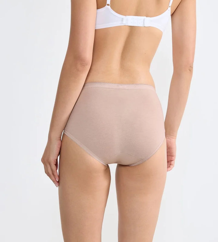 Sloggi - Basic Plus Brief 4x Multipack Grey, White, Nude & Purple