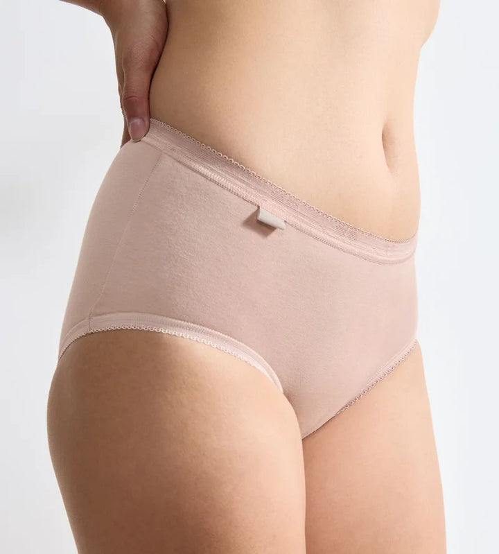 Sloggi - Basic Plus Brief 4x Multipack Grey, White, Nude & Purple