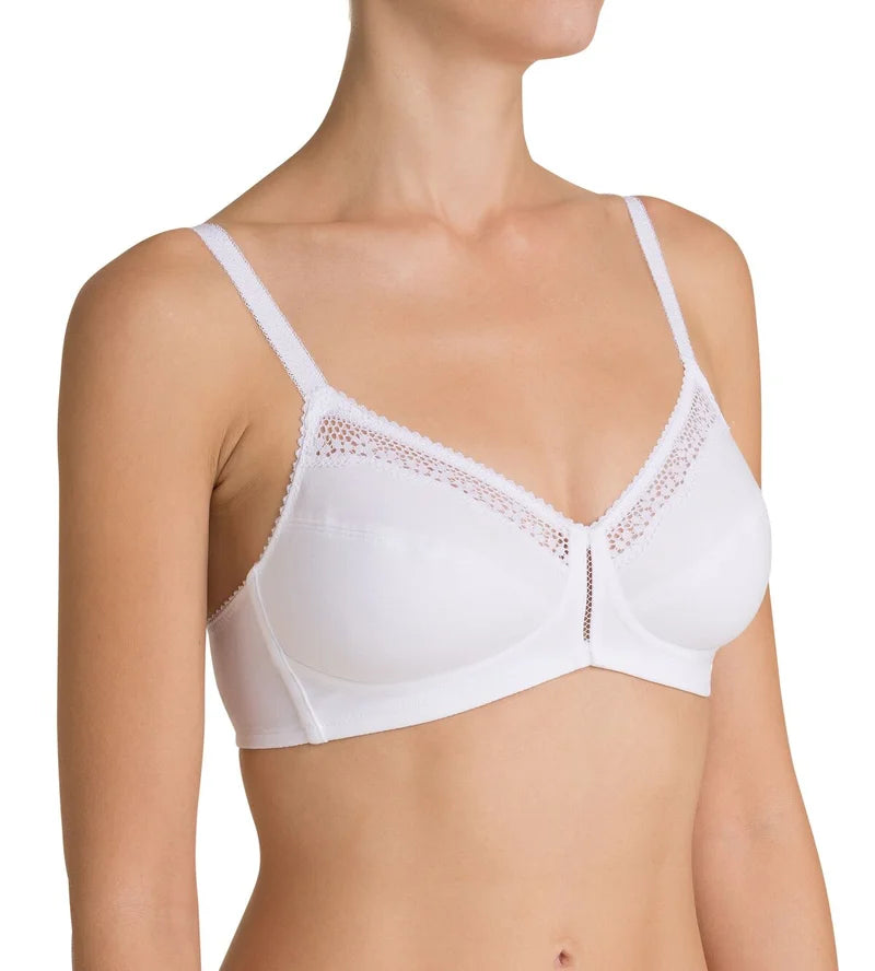 Triumph - Cotton Beauty Wireless Cotton Bra White