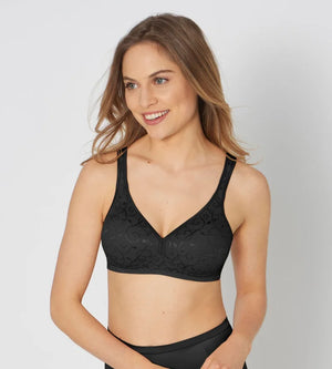 Triumph - Elegant Cotton Wireless Non-Padded Bra Black