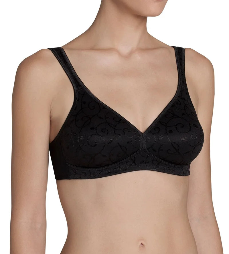 Triumph - Elegant Cotton Wireless Non-Padded Bra Black