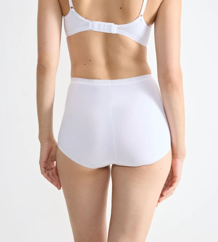 Sloggi - Basic Plus High Waist Brief Multipack White & Red