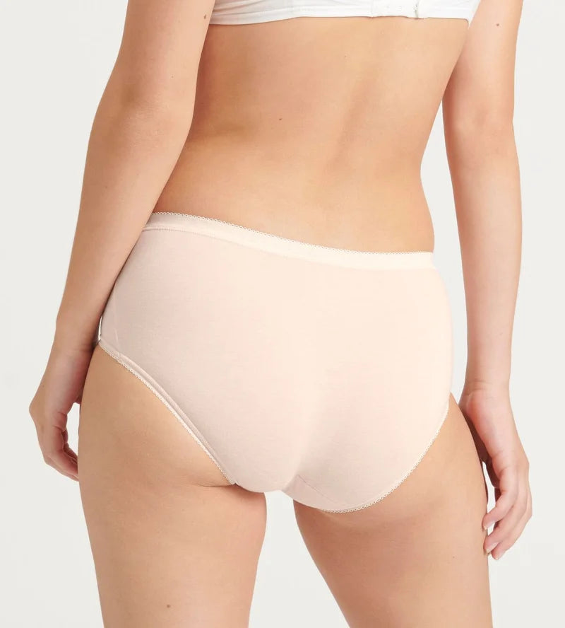 Sloggi - Basic Plus Brief Multipack Peach & White