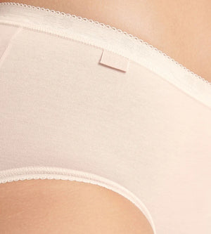 Sloggi - Basic Plus Brief 3 Pack Peach & White