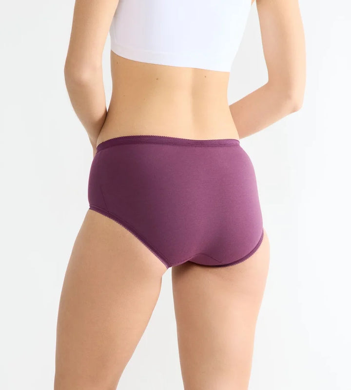 Sloggi - Basic Plus Brief Multipack Purple & Cream