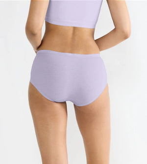 Sloggi - Basic Plus Brief 3 Pack Black & Purple