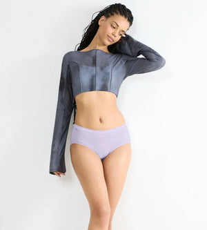 Sloggi - Basic Plus Brief 3 Pack Black & Purple