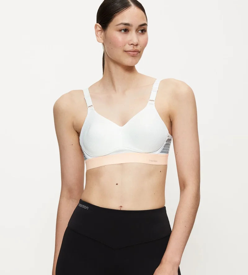 Triumph - Triaction Wireless Cross-Back Sports Bra White