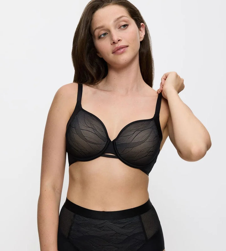 Triumph - Airy Sensation Padded Spacer Bra Black