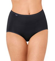 Sloggi - 24/7 Microfibre High Brief 3 Pack Black