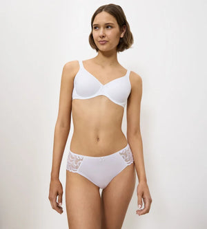 Triumph - Modern Soft Cotton Moulded Bra White