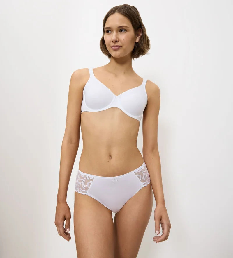 Triumph - Modern Soft Cotton Moulded Bra White